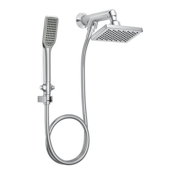 Imagem de Chuveiro C/ Desviador Flex Retangular DECA Cromado