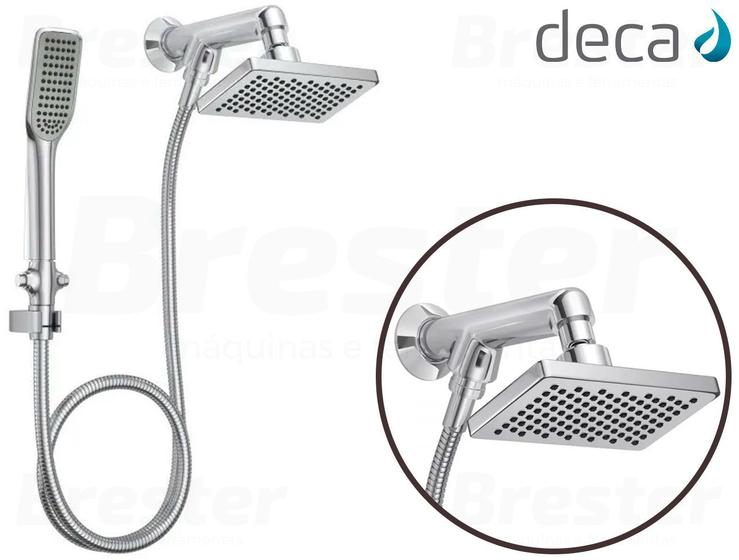 Chuveiro Com Desviador E Ducha Manual Flex 1965.C Deca Menor preço em Chuveiro Com Desviador E Ducha Manual Flex 1965.C Deca