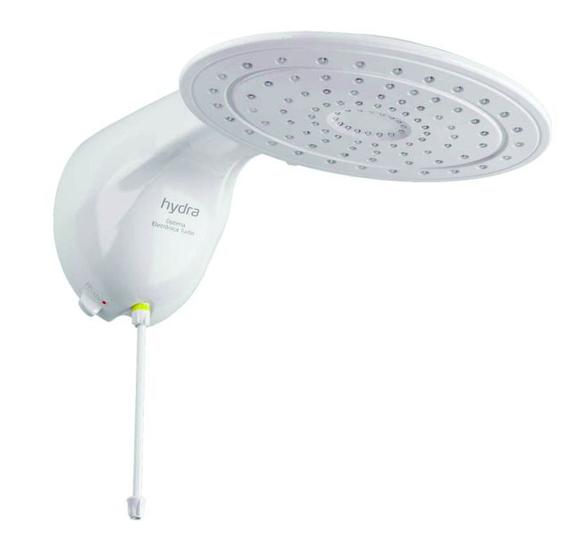 Chuveiro com Pressurizador Eletrônico 127V (110V) 5500W Branco Optima ...