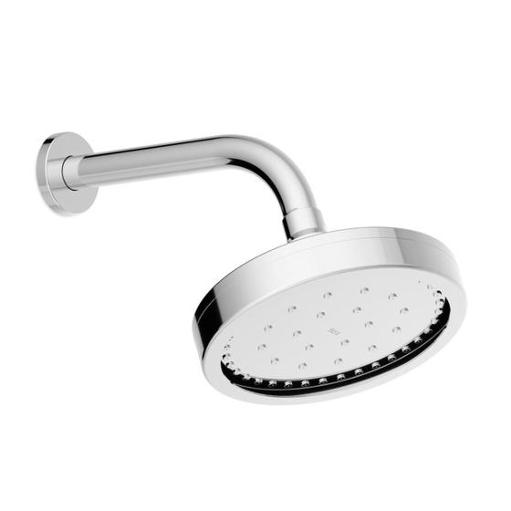 Imagem de Chuveiro com Tubo de Parede Redondo 150 Mm Autolimpante Rainfeel Roca