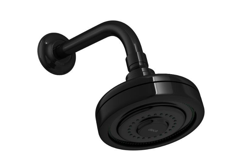 Chuveiro com Tubo Standard de Parede Acqua Plus Black Noir Menor preço em Chuveiro com Tubo Standard de Parede Acqua Plus Black Noir