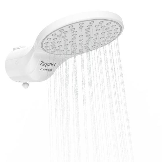 Imagem de Chuveiro Ducha 4 Temperaturas Moment Branco Zagonel 127V 5500W