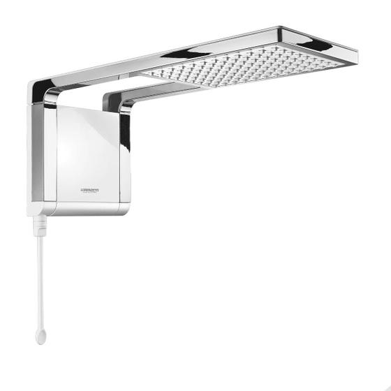Chuveiro Ducha Acqua Storm Ultra Branco c/ Cromado 220v 7800w Lorenzetti Menor preço em Chuveiro Ducha Acqua Storm Ultra Branco c/ Cromado 220v 7800w Lorenzetti