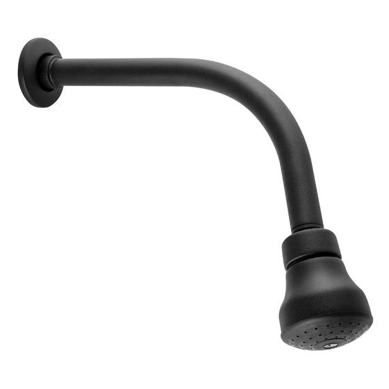 Imagem de Chuveiro ducha articulavél black preto 1169 1/2 bk