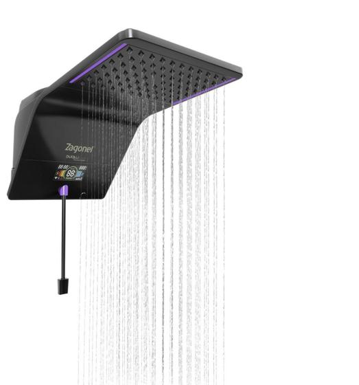 Imagem de Chuveiro Ducha Ducali Premium Eletronica Preto127V 5500W Zagonel