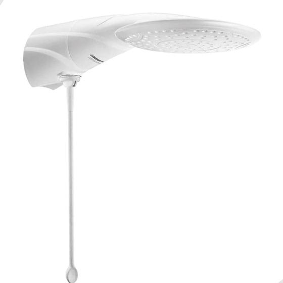 Imagem de Chuveiro Ducha Elétrico Eletrônico Advanced Blindada 220v 6000w Branco Lorenzetti