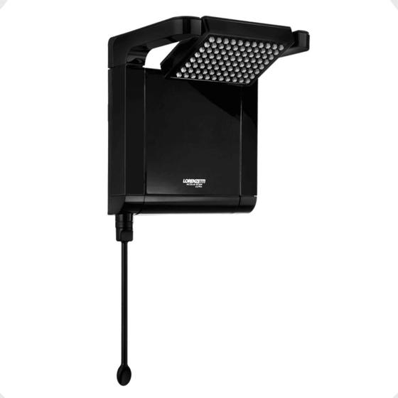 Chuveiro Ducha Eletrônico 127v (110v) 5500w Preto Acqua Star Ultra Lorenzetti Menor preço em Chuveiro Ducha Eletrônico 127v (110v) 5500w Preto Acqua Star Ultra Lorenzetti