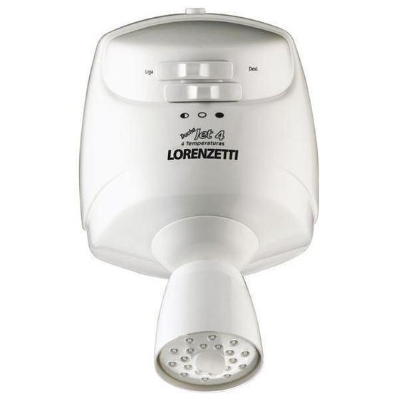 Chuveiro Ducha Jet 4 Lorenzetti 110V 4 Temperaturas 5500W - Ducha ...