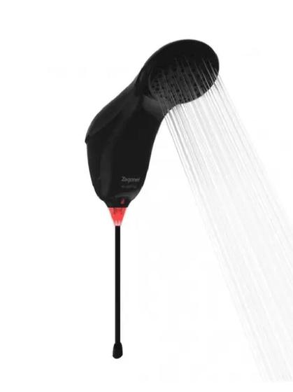Chuveiro Ducha Sublime Blindada Eletrônica preto 4000w 220v NAO QUEIMA ...