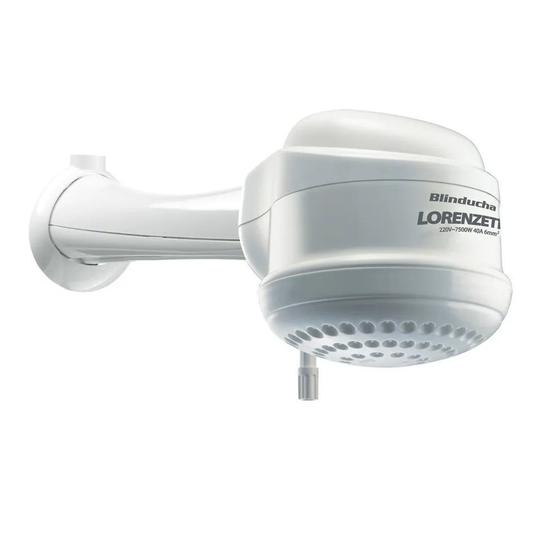 Chuveiro Elétrico De Parede Com Resistência Blindada Lorenzetti Blinducha Branco 220V 7500W Menor preço em Chuveiro Elétrico De Parede Com Resistência Blindada Lorenzetti Blinducha Branco 220V 7500W