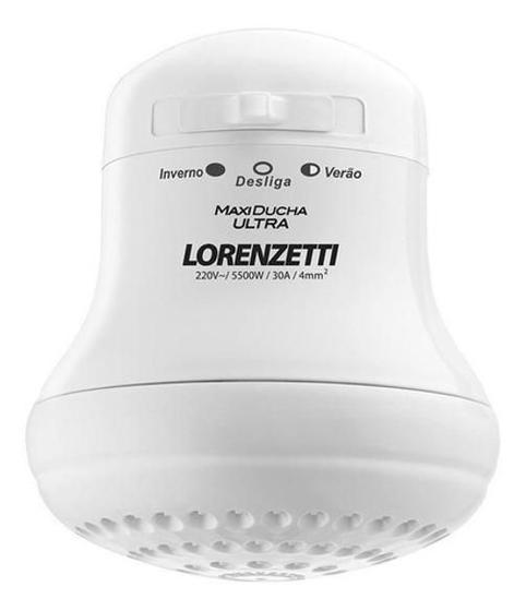 Imagem de Chuveiro Elétrico De Parede Lorenzetti Maxi Ducha 5500W 220V