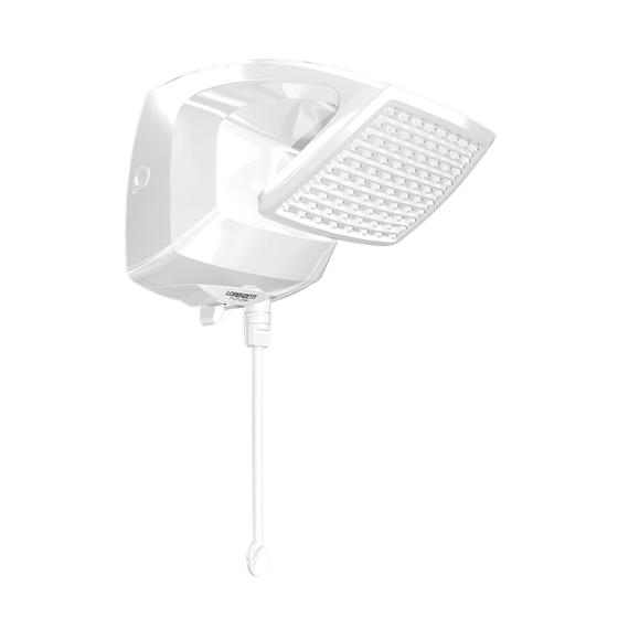 Chuveiro Elétrico / Ducha de Parede Futura Eletrônica Branca 220V 7500W - Lorenzetti Menor preço em Chuveiro Elétrico / Ducha de Parede Futura Eletrônica Branca 220V 7500W - Lorenzetti