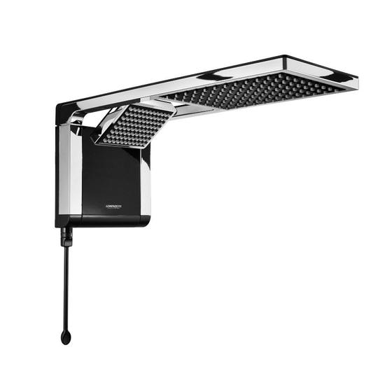 Chuveiro Elétrico Lorenzetti Acqua Duo Ultra Preto/Cromado 220/7800 Menor preço em Chuveiro Elétrico Lorenzetti Acqua Duo Ultra Preto/Cromado 220/7800