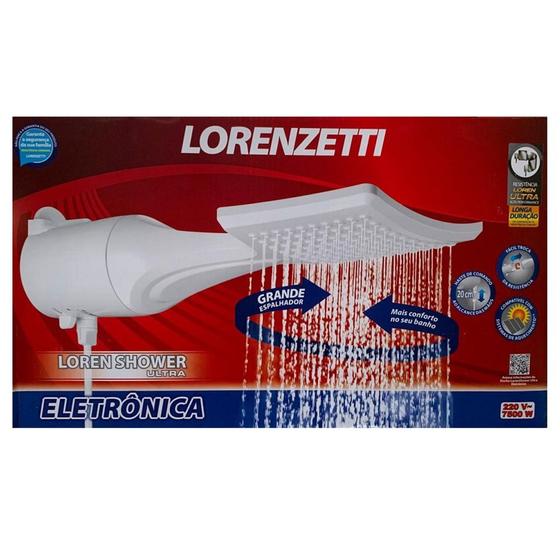 Imagem de Chuveiro Elétrico Lorenzetti Loren Shower Eletrônico