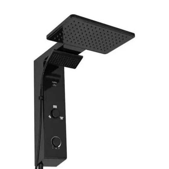 Chuveiro Eletrônico Hydra Falls Preto 220V 7700W Menor preço em Chuveiro Eletrônico Hydra Falls Preto 220V 7700W