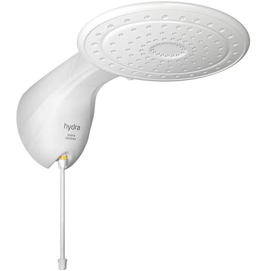Chuveiro Eletrônico Hydra Optima com Pressurizador 127v 5500w Branco - DPOP.ET.551BR Menor preço em Chuveiro Eletrônico Hydra Optima com Pressurizador 127v 5500w Branco - DPOP.ET.551BR