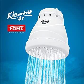 Chuveiro Kibanho Fame 4 Temperaturas 127v - 5400w - Lorenzetti - Ducha ...