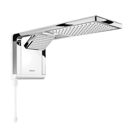 Chuveiro Lorenzetti Acqua Duo Branco/Cromado 220v/7800w Menor preço em Chuveiro Lorenzetti Acqua Duo Branco/Cromado 220v/7800w