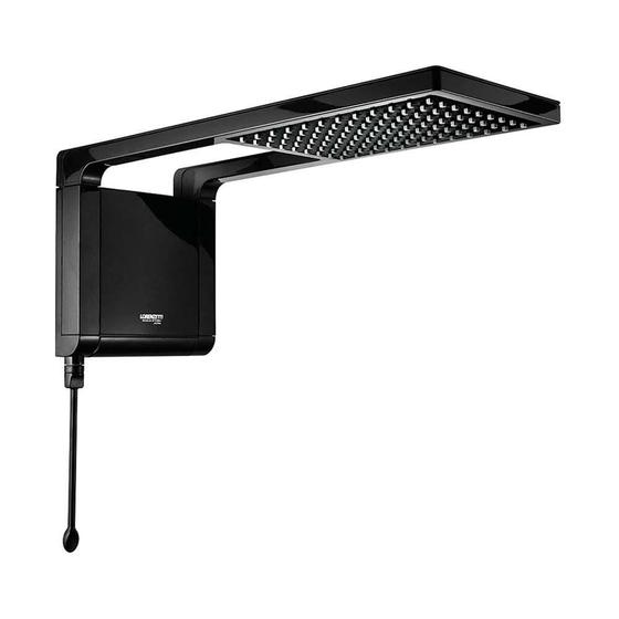 Imagem de Chuveiro Lorenzetti Acqua Storm Ultra 127V/5500W Preto/Cromado