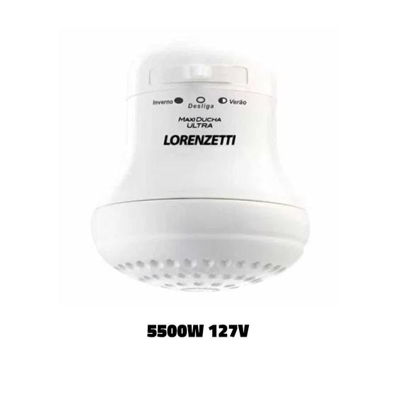 Chuveiro Maxi Ducha Ultra 5500w 127v Lorenzetti é ruim? Chuveiro Maxi Ducha Ultra 5500w 127v Lorenzetti é boa?