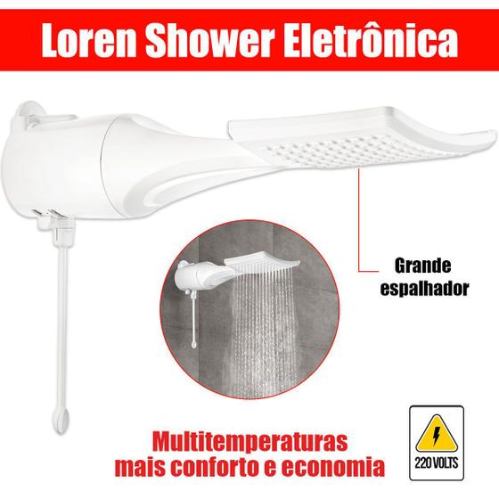 Chuveiro Ou Ducha Bom e Barato Lorenzetti Loren Shower Eletrônico 220v 7500w é boa?