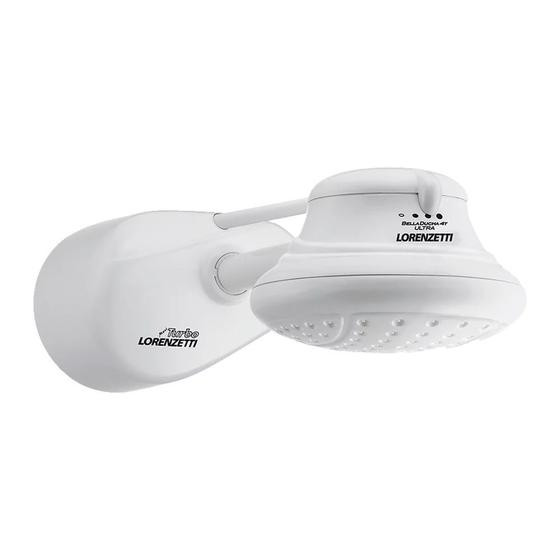 Chuveiro Pressurizador Bella Ducha Turbo Lorenzetti 6800W 220V Menor preço em Chuveiro Pressurizador Bella Ducha Turbo Lorenzetti 6800W 220V