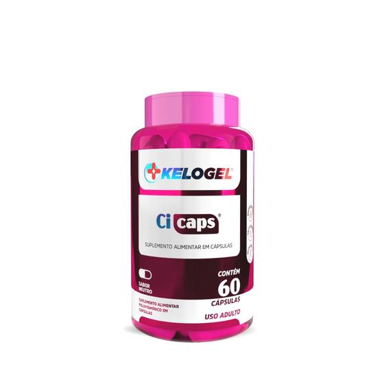 Imagem de Cicaps Multivitamínico Para Cicatrização 60 Caps Kelogel