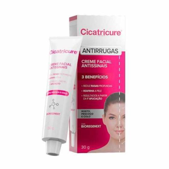 Cicatricure Creme Facial Antissinais 30g 7898636190973 COT Menor preço em Cicatricure Creme Facial Antissinais 30g 7898636190973 COT