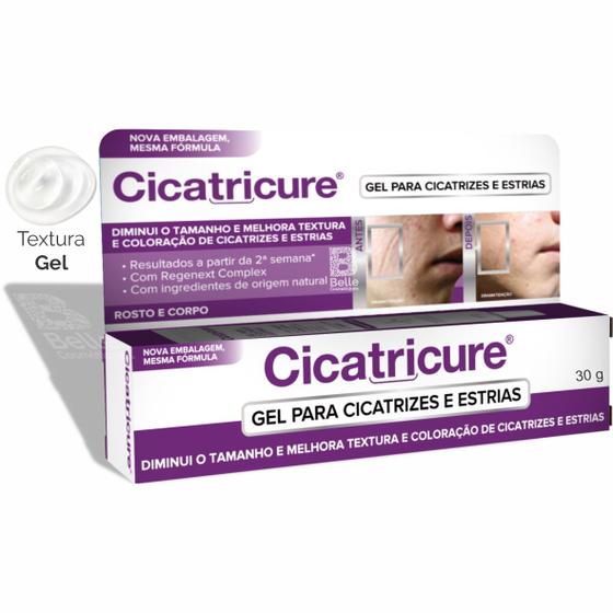 Imagem de Cicatricure Gel Cicatrizes e Estrias Rosto e Corpo - 30g