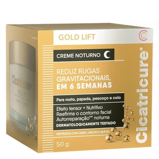 Imagem de Cicatricure Gold Lift Creme Antirrugas Noturno 50g