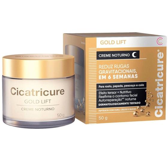 Imagem de Cicatricure Gold Lift Noturno Creme Antirrugas Firmador 50g