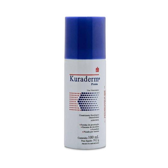 Imagem de Cicatrizante Bactericida Konig Kuraderm Spray Cães 100ml