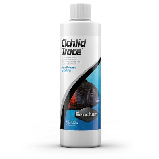 Imagem de Cichlid Trace Seachem 250ml Elemento Traço Peixes Ciclídeos