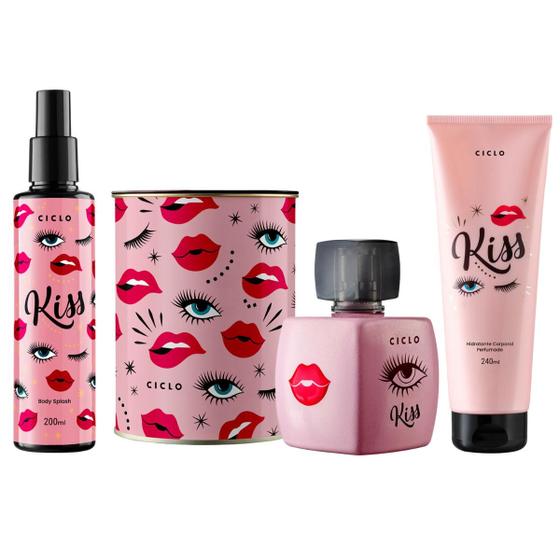 Imagem de Ciclo Kit Kiss - Colonia + Hidratante + Body Splash