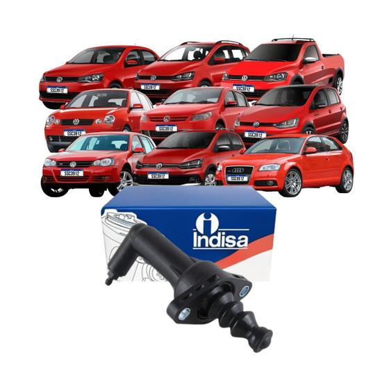 Imagem de Cilindro Auxiliar Embreagem INDISA VW Gol Polo Voyage AUDI A3