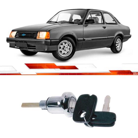 CILINDRO CROMADO PORTA MALAS CHEVETTE 1973 Até 1985 COM CHAVE Menor preço em CILINDRO CROMADO PORTA MALAS CHEVETTE 1973 Até 1985 COM CHAVE