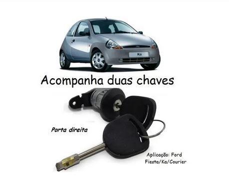 Imagem de Cilindro Da Porta Dianteira Com Chave Ford Ka 1997 1998 1999