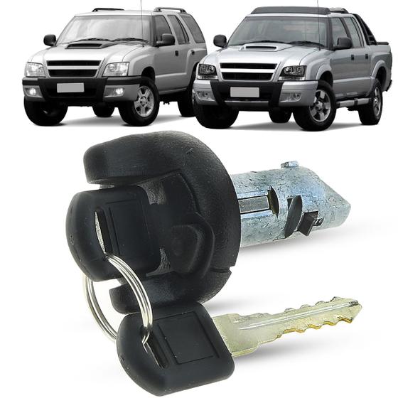 Imagem de Cilindro de Ignição Partida Com Chave Chevrolet S10 Blazer 1995 a 2011 Silverado 1997 a 2001 6-100 6-150