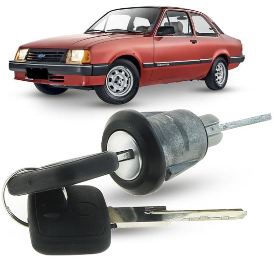 Imagem de Cilindro do Porta Malas Com Chave GM Chevrolet Chevette Hatch Sedan 1973 até 1993