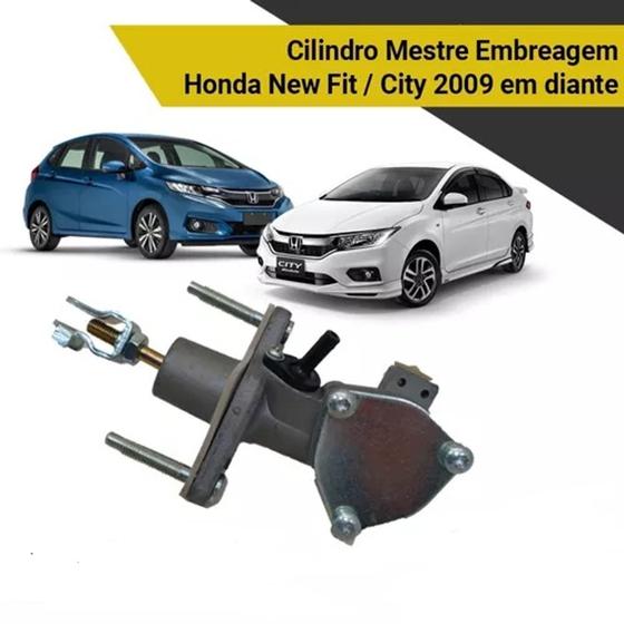 Imagem de Cilindro Mestre Embreagem Honda City e Fit 1.4 e 1.5 de 2009 a 2014 todos.