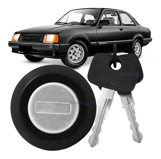 Imagem de Cilindro Miolo Porta Malas Tampa Traseira Chevette Sedan Preto