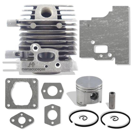 Imagem de Cilindro Pistão Anéis Juntas Para Roçadeira Stihl Fs85