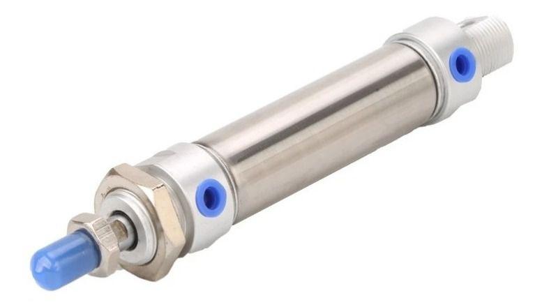 Cilindro Pneumatico, MAL25X25 Cilindro Pneumatico A Doppio Effetto Con - Foto 4