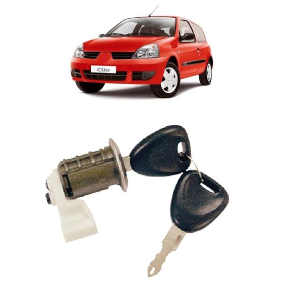Imagem de Cilindro Porta Esquerda Com Chave Clio 1999 a 2012
