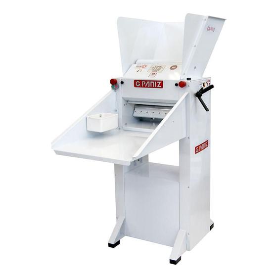 Imagem de Cilindro sovador gpaniz cs450 com bandeja epóxi trifásico 380v