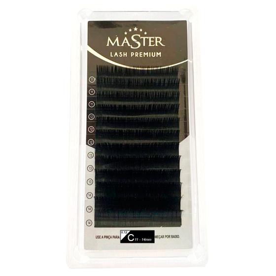 Imagem de Cílios Alongamento Fio a Fio Master Lash Premium 0.12 C Mix