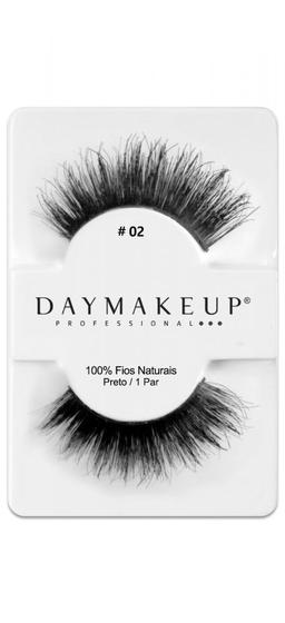 Imagem de Cilios postiços Daymakeup 02 HUMAN HAIR - 100% Fios Naturais