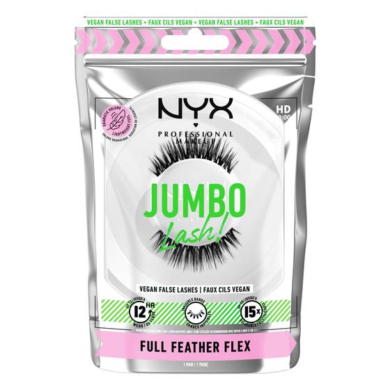 Imagem de Cílios postiços NYX PROFESSIONAL MAKEUP Jumbo Lash! Vegano