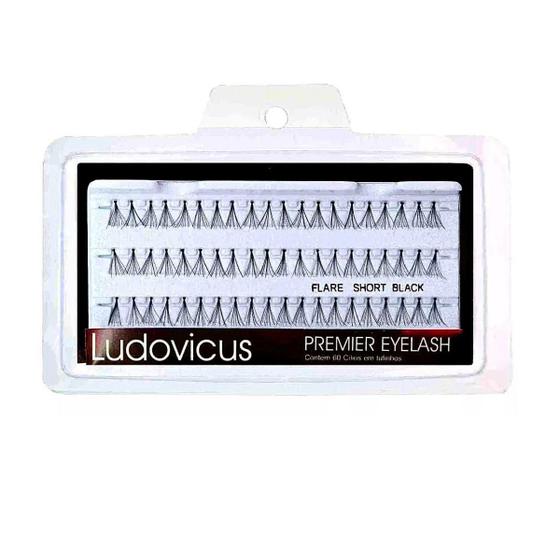 Imagem de Cílios Tufinhos Ludovicus Premier Eyelash Flare Short Black