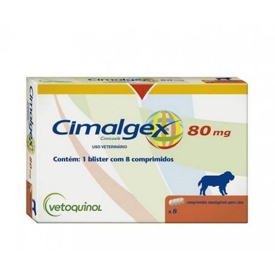 Imagem de Cimalgex 80mg 8 Comprimidos Vetoquinol Para Cães